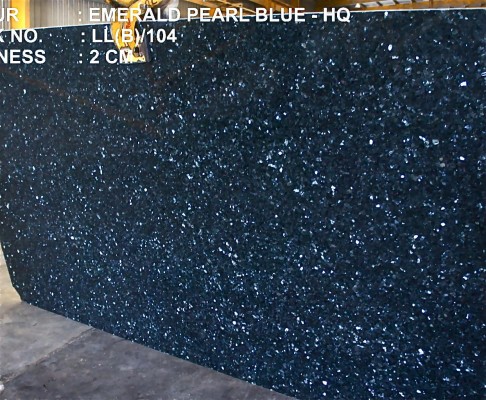 emerald pearl blue